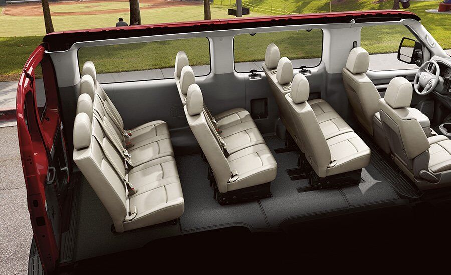 2017 Nissan NV Passenger Seating Configurations