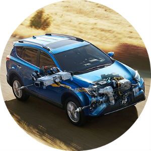 2016 Toyota RAV4 hybrid powertrain