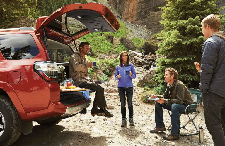 2017 Toyota 4Runner cargo capacity