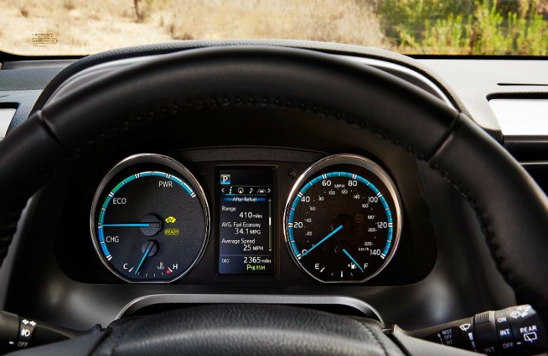 2017 Toyota RAV4 dashboard warning lights
