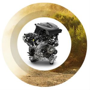What kind of engine does the 2017 Toyota Tacoma have?