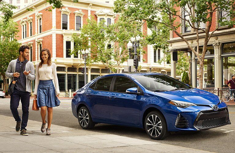 2017 Corolla in Blue