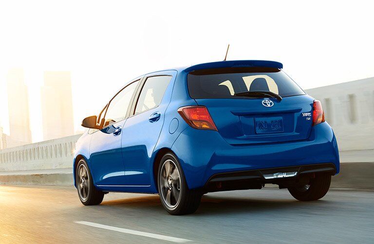 Yaris in Blue