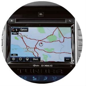 does the toyota tundra have a navigation system?