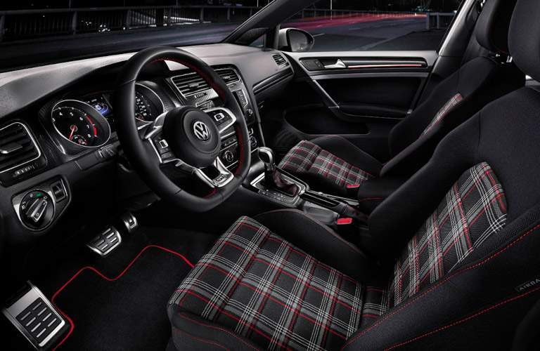 2017 VW Golf GTI GTI front cabin side view interior