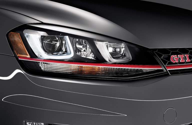 2017 VW Golf GTI headlight