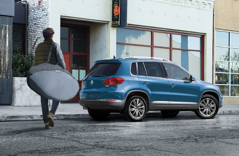 2017 VW Tiguan Blue Exterior