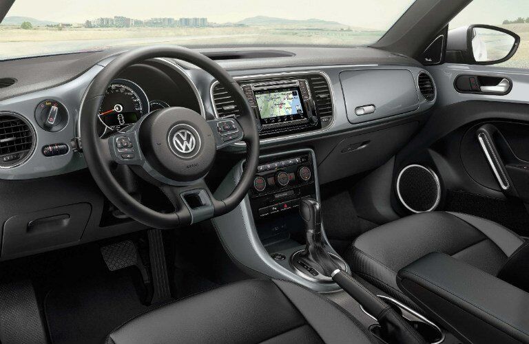 2017 VW Beetle Convertible dashboard
