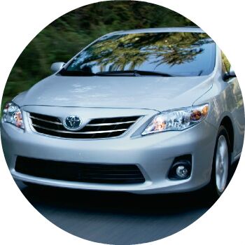 2012 Toyota Corolla exterior front