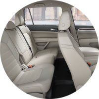 2018 Volkswagen Atlas seats