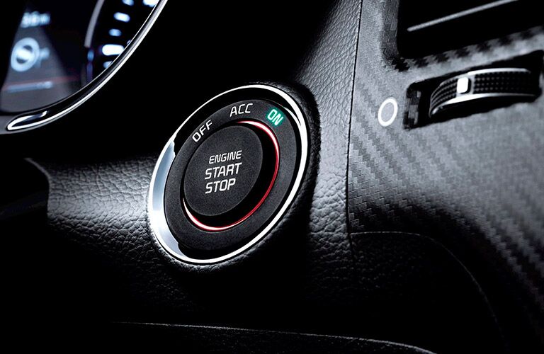 Kia push button start feature