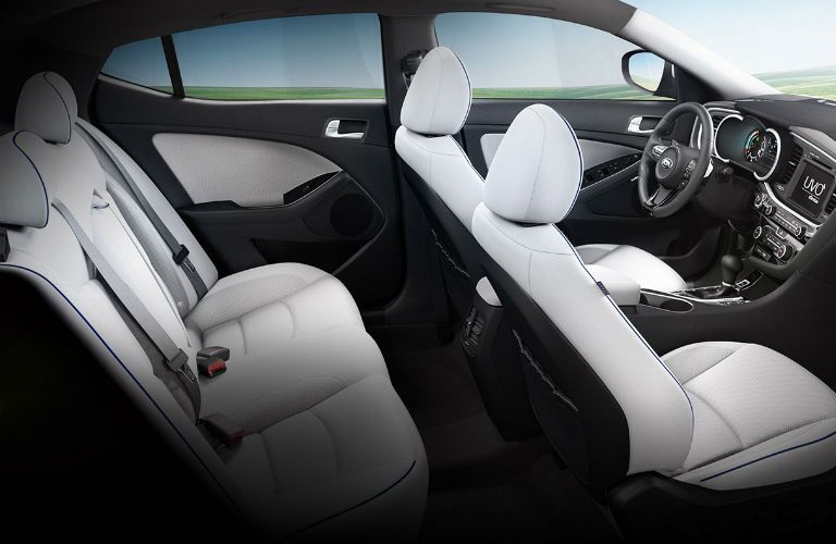 2016 Kia Optima Hybrid Milwaukee Wi 2016 Kia Optima Hybrid White Leather Seats Boucher Milwaukee Wi