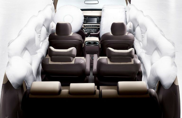 2016 Kia Sedona Dual Front Advanced Airbags