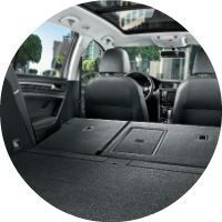 2017 Volkswagen Golf SportWagen Cargo Space
