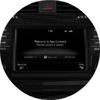 2017 Volkswagen Golf Alltrack 6.5-inch infotainment system