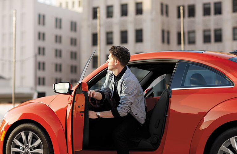 2016 volkswagen beetle orange exterior