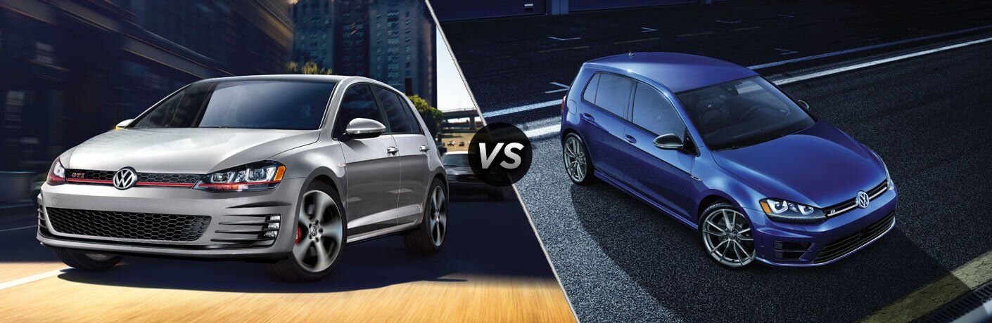 17 Volkswagen Golf Gti Vs 17 Volkswagen Golf R