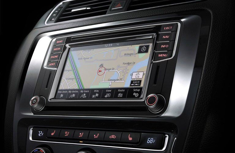 2017 vw jetta touchscreen navigation