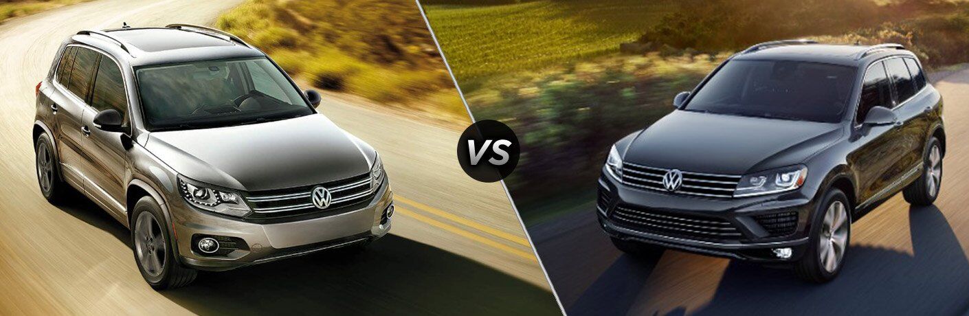 Tiguan touareg отличия