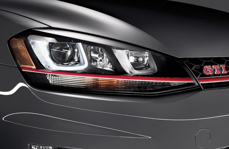 2017 volkswagen golf gti headlight