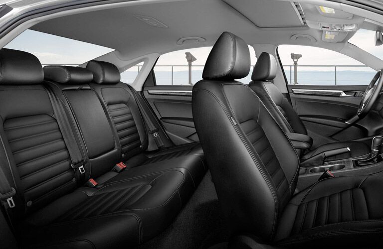 2017 volkswagen passat interior seating leather