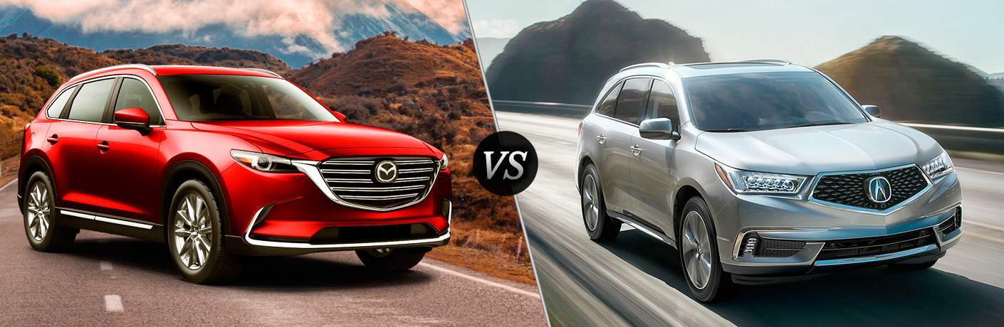 2017 Mazda Cx 9 Vs 2017 Acura Mdx