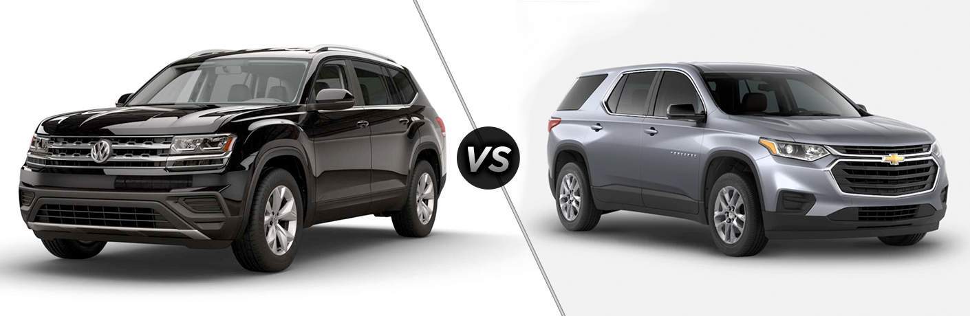 2018 Volkswagen Atlas Vs Chevy Traverse