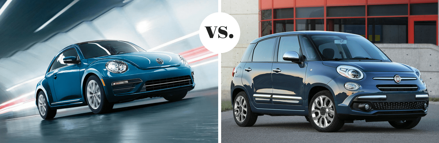 2018 Volkswagen Beetle Vs Fiat 500l