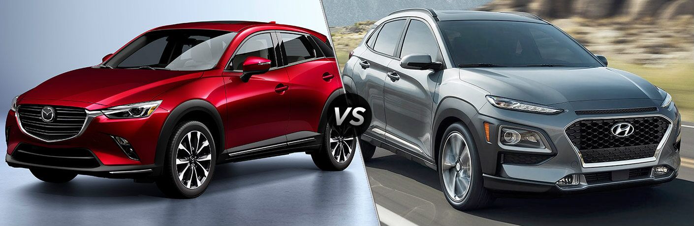 19 Mazda Cx 3 Sport Vs 19 Hyundai Kona Se