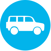 suv blue button