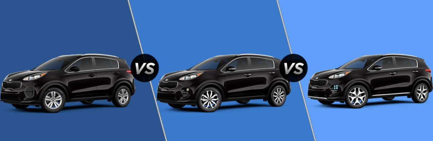 2017 Kia Sportage Lx Vs Ex Sx Turbo