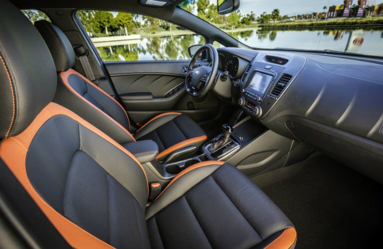 2018 Kia Forte5 interior front seats