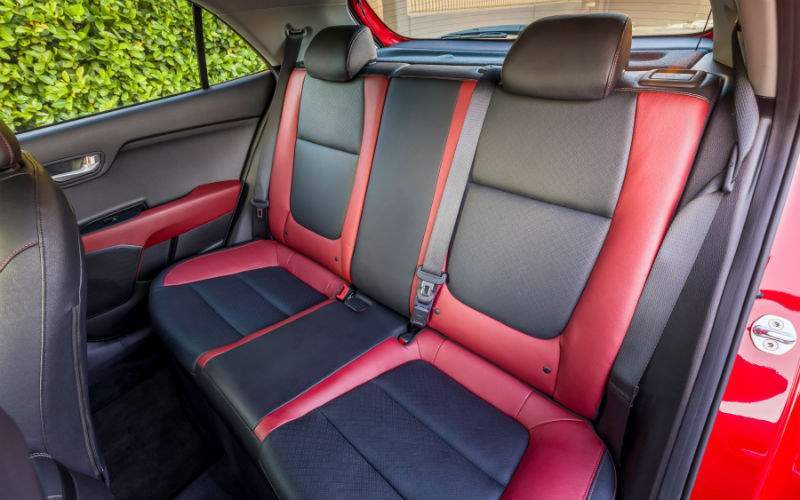2018 Kia Rio 5-Door Backseat