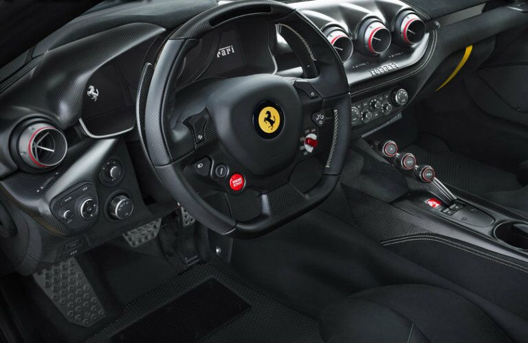 Ferrari F12tdf Spartan Cockpit
