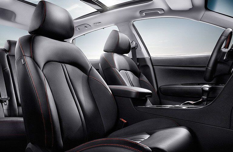 2017 Kia Optima passenger space