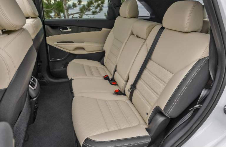 2018 Kia Sorento backseats