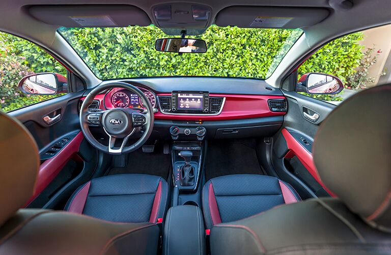 2018 Kia Rio dash and wheel