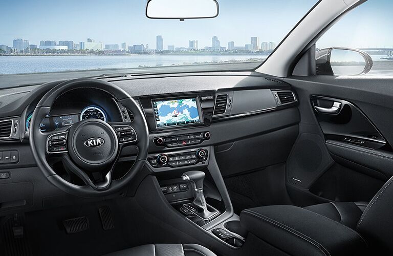 2019 Kia Niro dash and interior view