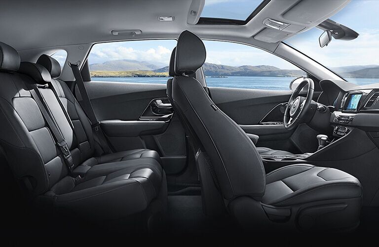2019 Kia Niro seats side view