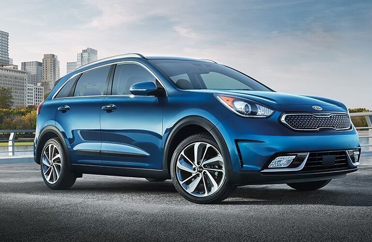 2019 Kia Niro parked outside on ground