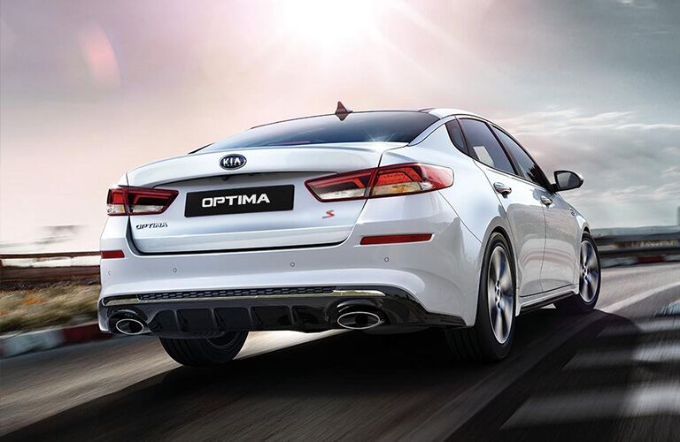 2019 Kia Optima rear view
