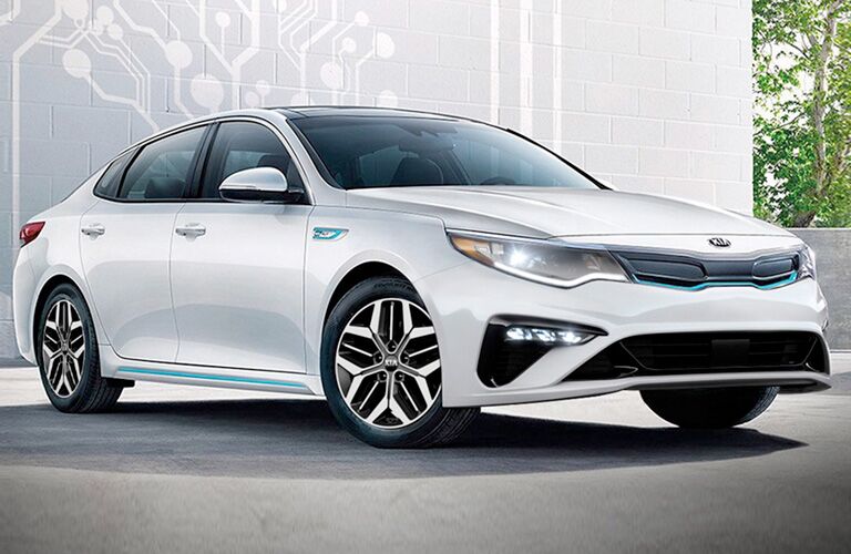 2020 Kia Optima parked outside