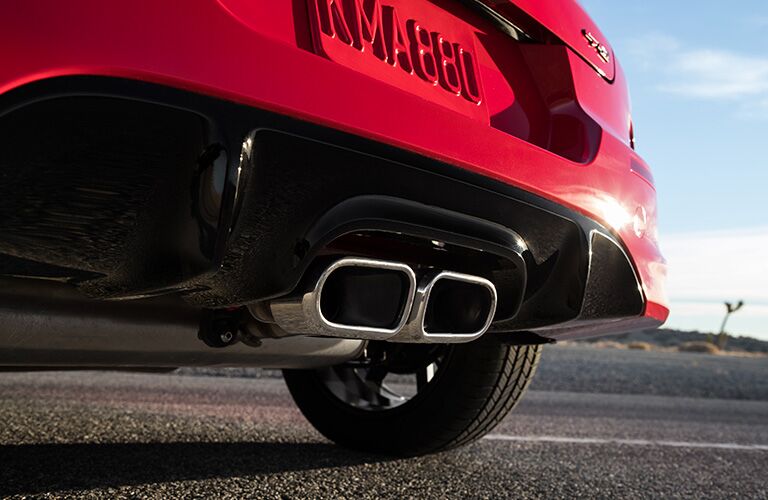 2020 Kia Soul rear exhaust view