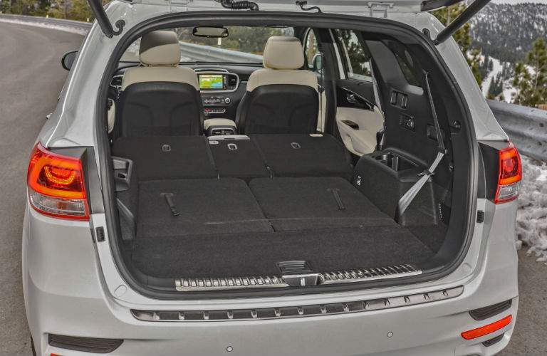 The interior of the 2017 Sorento can fit almost any need