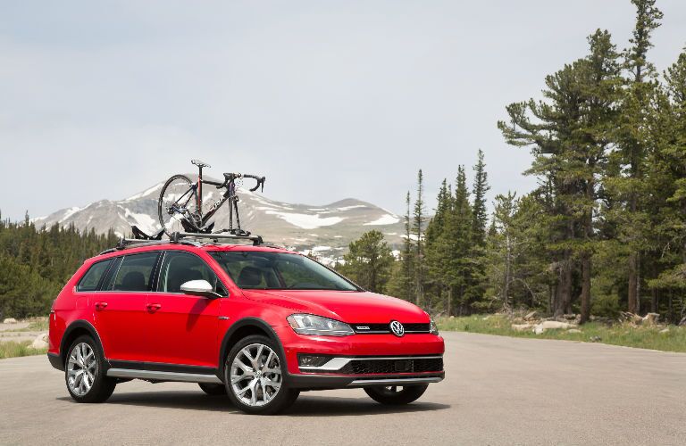 2017 Alltrack with Mounted Bike