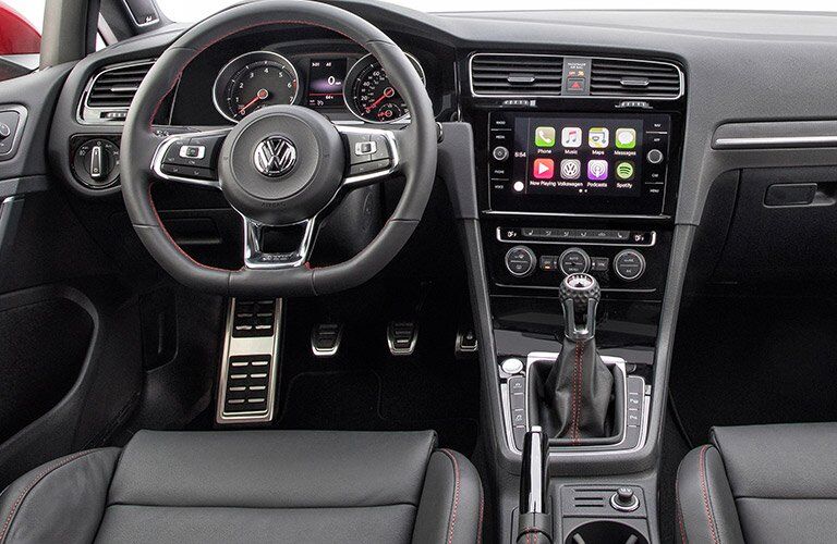 2018 VW Golf GTI Dashboard and Touchscreen Display