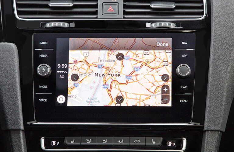 2018 VW Golf GTI Touchscreen Navigation