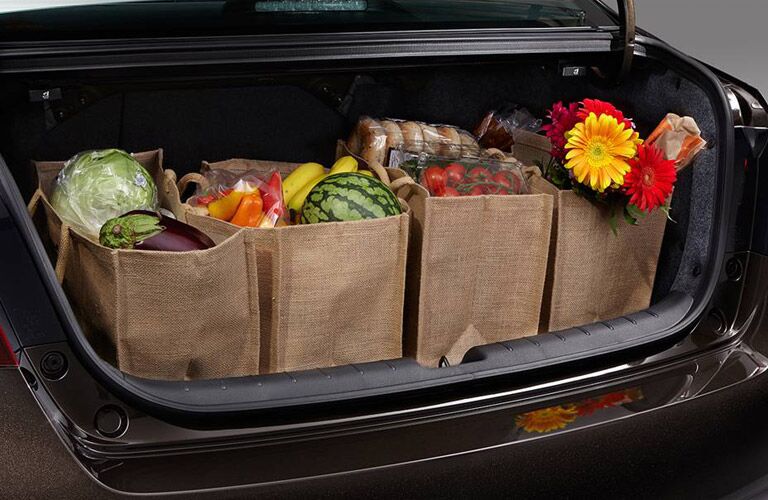 2016 Honda Accord trunk space