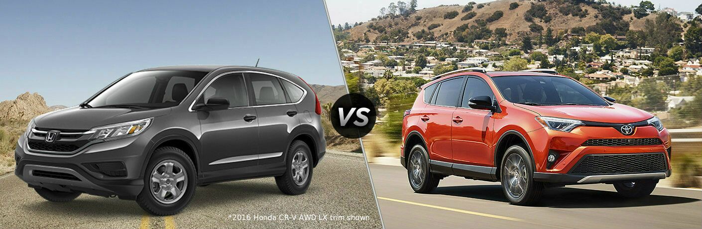 2016 Honda CR-V vs 2016 Toyota RAV4 2016 Honda CR-V vs 2016 Toyota RAV4