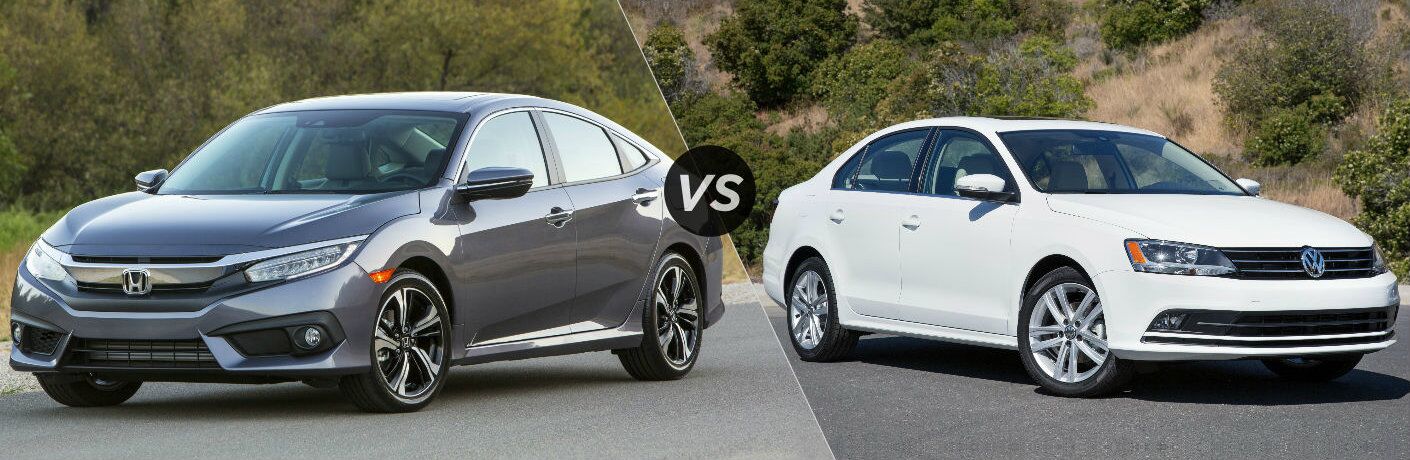 2017 Honda Civic Ex T Vs Vw Jetta Se
